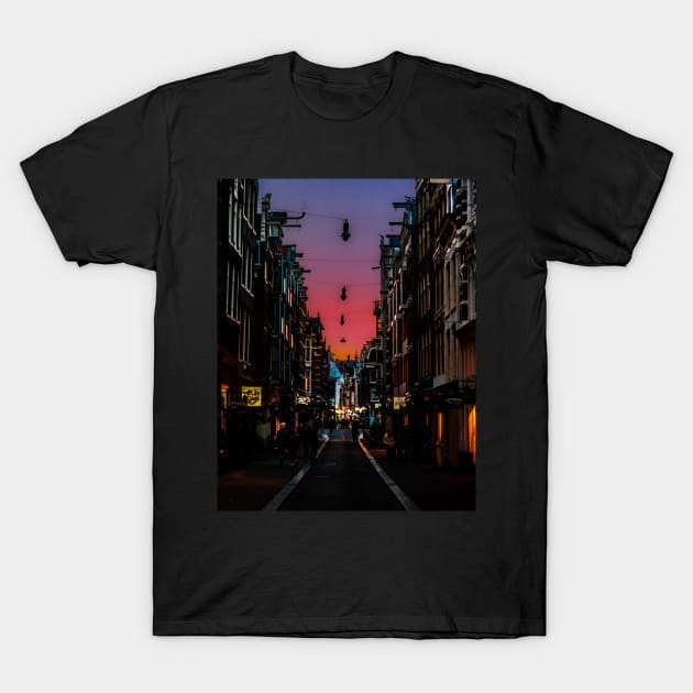 AMSTERDAM CITY | Unique Beautiful Travelling Home Decor | Phone Cases Stickers Wall Prints | Scottish Travel Photographer  | ZOE DARGUE PHOTOGRAPHY | Glasgow Travel Photographer T-Shirt by zohams